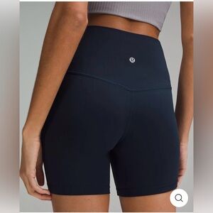lululemon athletica Women's Navy Bike Shorts
